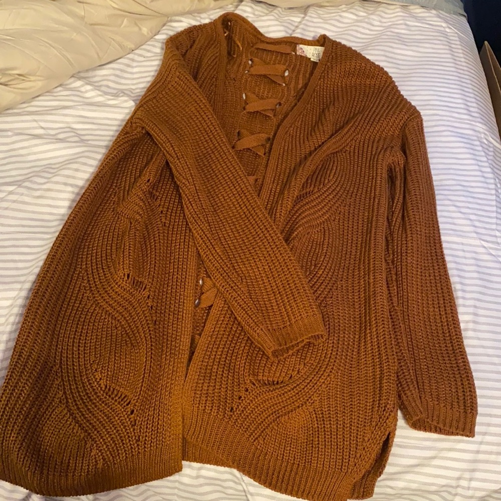 pink rose cardigan